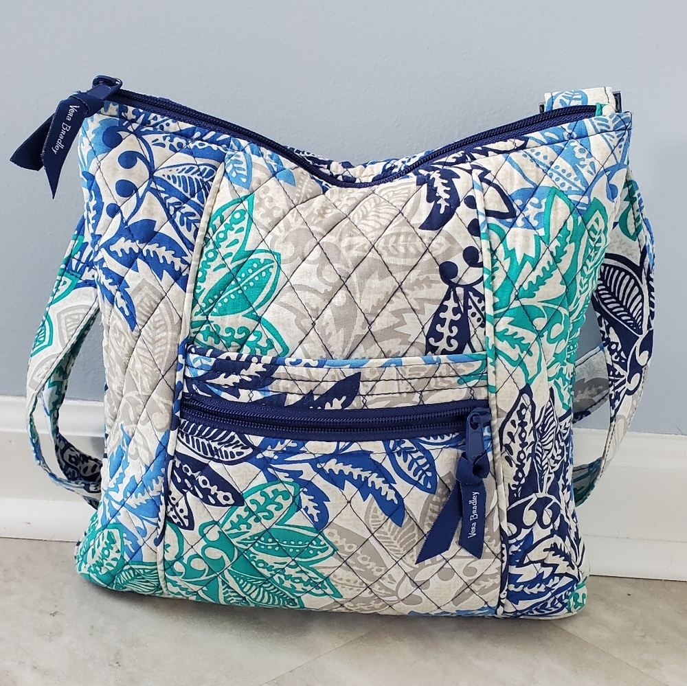 Vera Bradley Crossbody Tote Santiago Floral